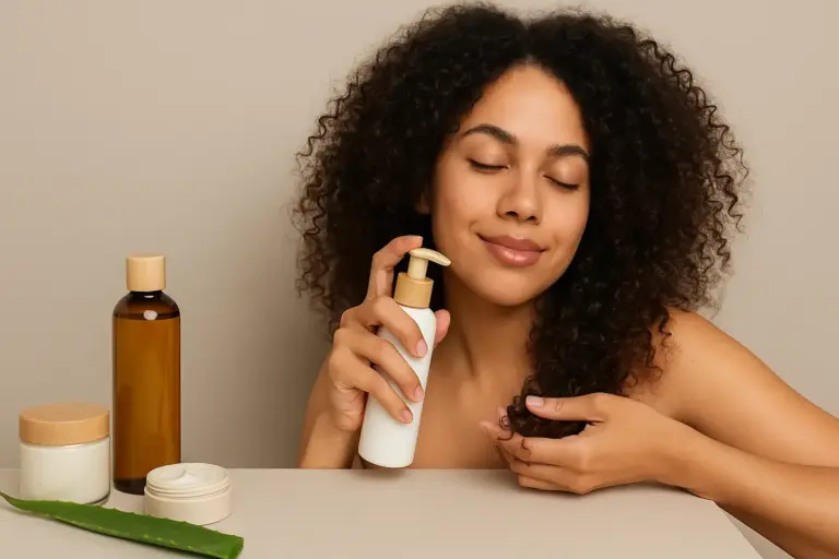 Cosmetici bio per capelli ricci: la routine che li rende morbidi e definiti