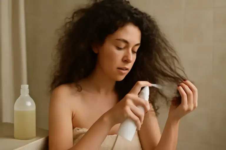 Capelli crespi dopo lo shampoo naturale? Il passaggio che risolve il problema