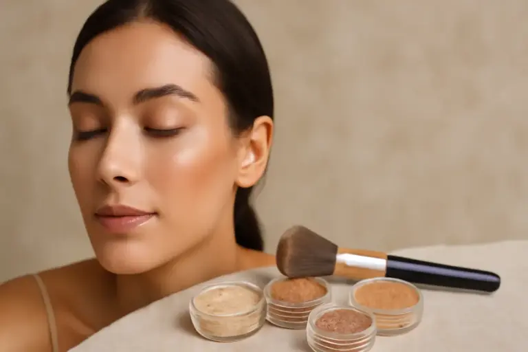 Polveri minerali nei make-up naturali: la soluzione per evitare occlusione dei pori