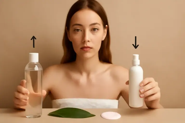 Acqua micellare naturale o latte detergente bio? Scegli in base al tuo tipo di pelle per evitare squilibri