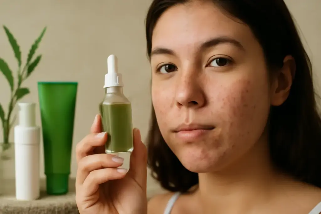 Cosmetici bio per la pelle grassa con imperfezioni: il componente che fa la differenza nella routine